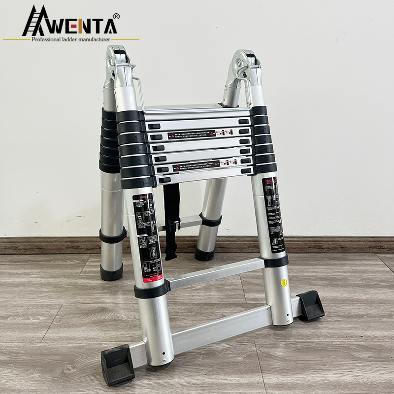 2.5m+2.5m Dual-purpose hinged telescopic ladder