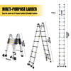 2.5m+2.5m Dual-purpose hinged telescopic ladder