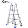 Telescopic Multifunction ladder-5 steps（Square tube steps）