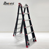 Black Telescopic Multifunction ladder-6 steps