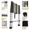 Telescopic Straight Ladder-2.0m