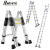 2.5m+2.5m Dual-purpose hinged telescopic ladder